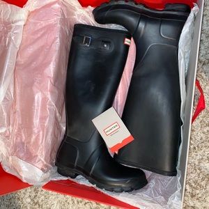 Tall Hunter rain boots